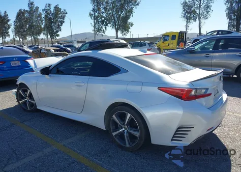 2017 Lexus Rc 200T z USA, uszkodzony, nr VIN JTHHA5BC4H5006899